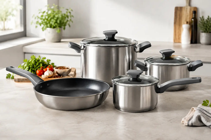 Puodų rinkinys: kaip pasirinkti kasdienai