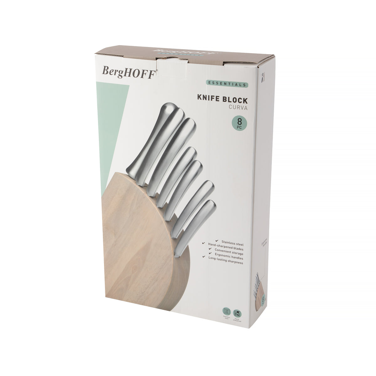 Essentials 8 dalių peilių rinkinys su stovu – 4