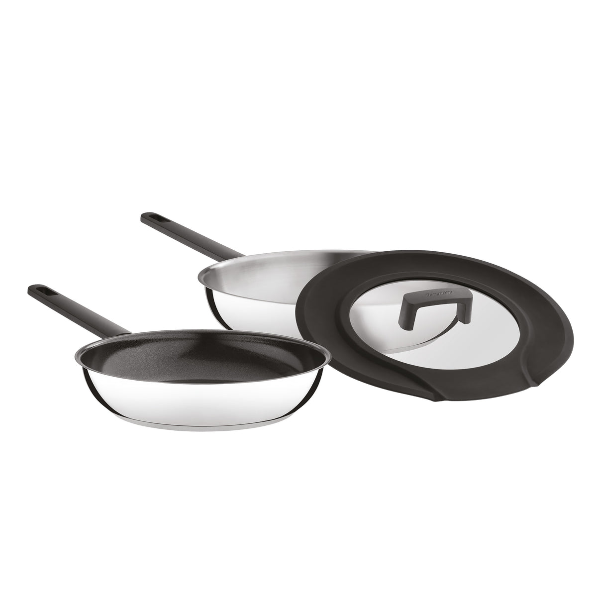 Uqonic Downdraft 3 dalių keptuvių rinkinys