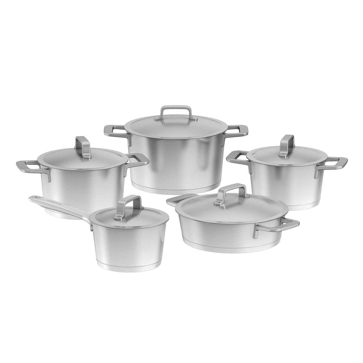 Meta 10-Piece Stainless Steel Cookware Set – 2
