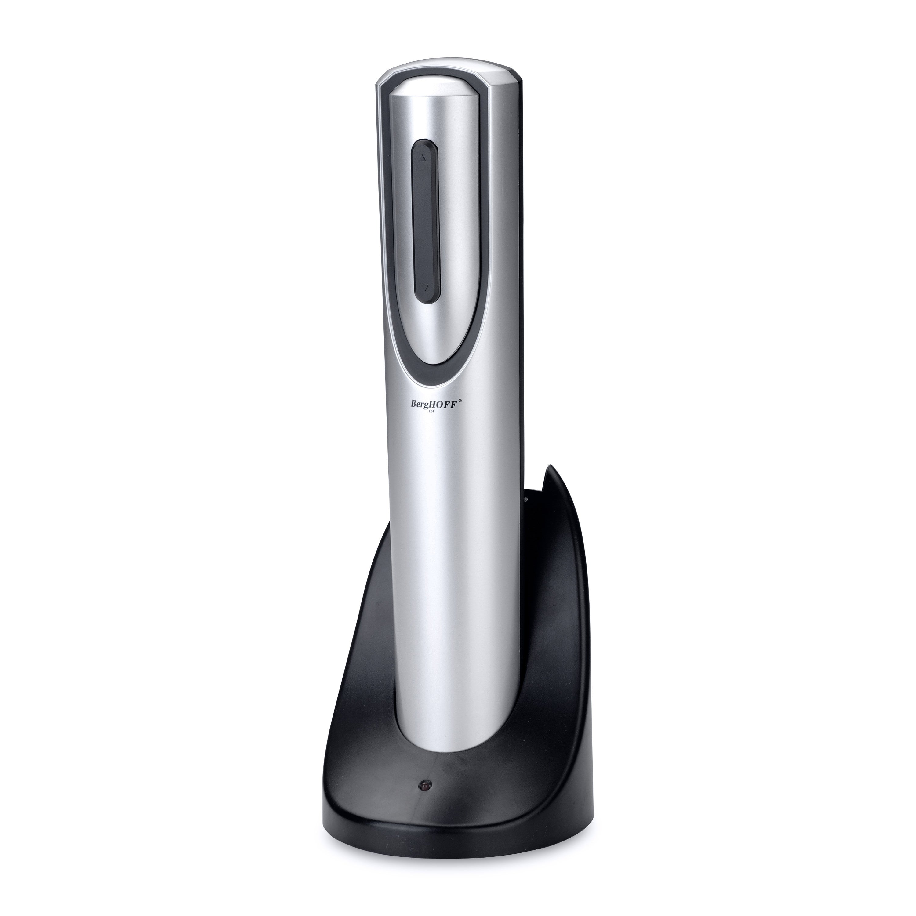 BergHOFF Electric Wine Opener - Battery Operated with Foil Cutter, Opens 30 Bottles per Charge