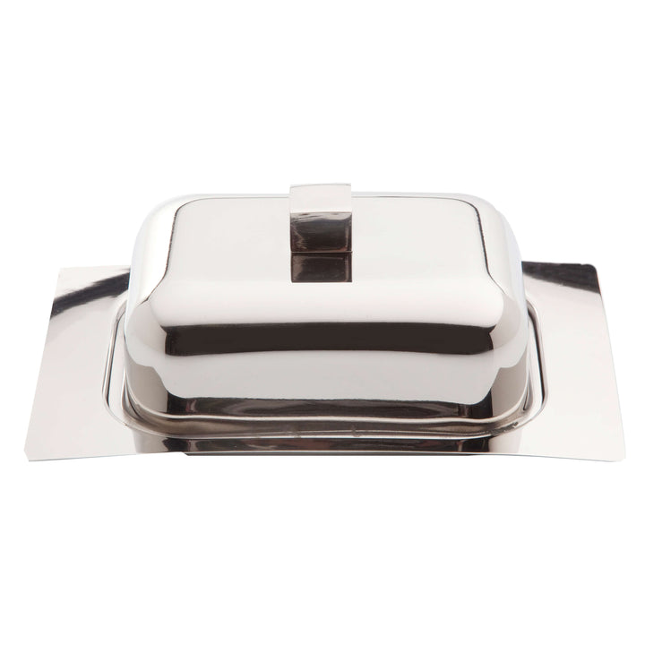 BergHOFF Butter Dish 19x13x7.5cm - 18/10 Stainless Steel with Classic Design