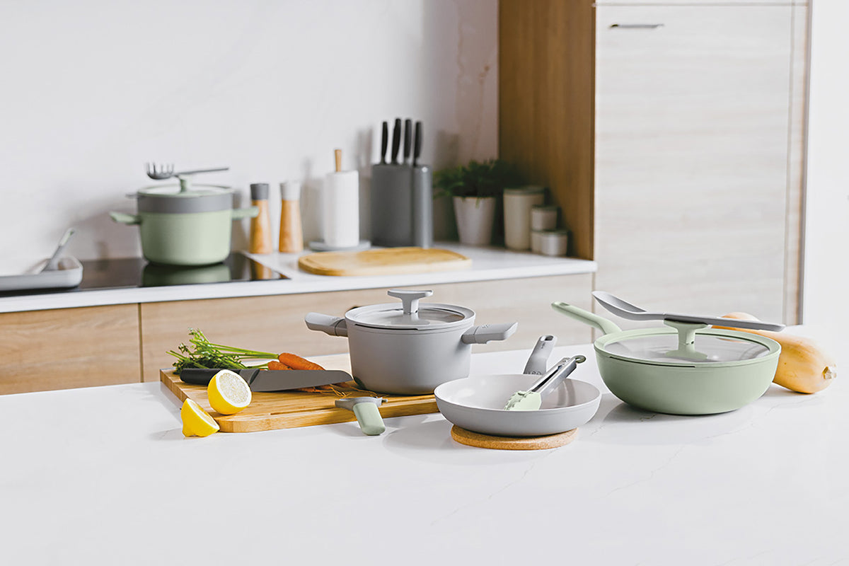 Balance neprideganti omleto keptuvė 25 cm, Sage – 3