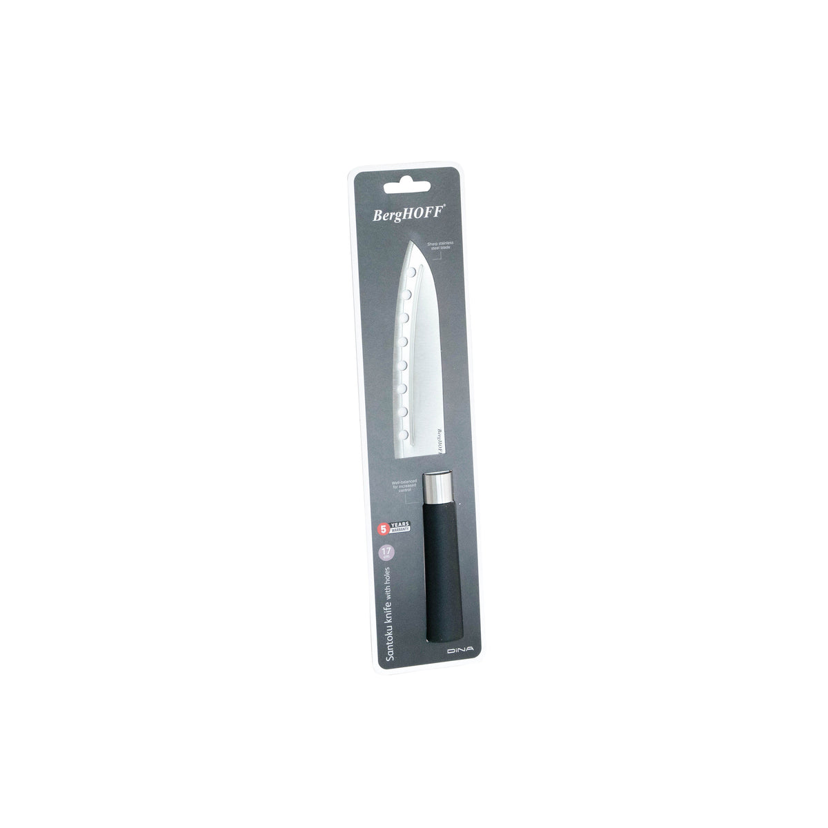 Codon santoku peilis su skylutėmis 17 cm – 2