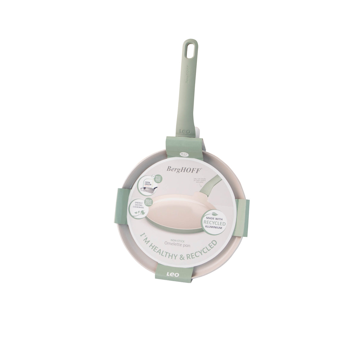 Balance neprideganti omleto keptuvė 25 cm, Sage – 2