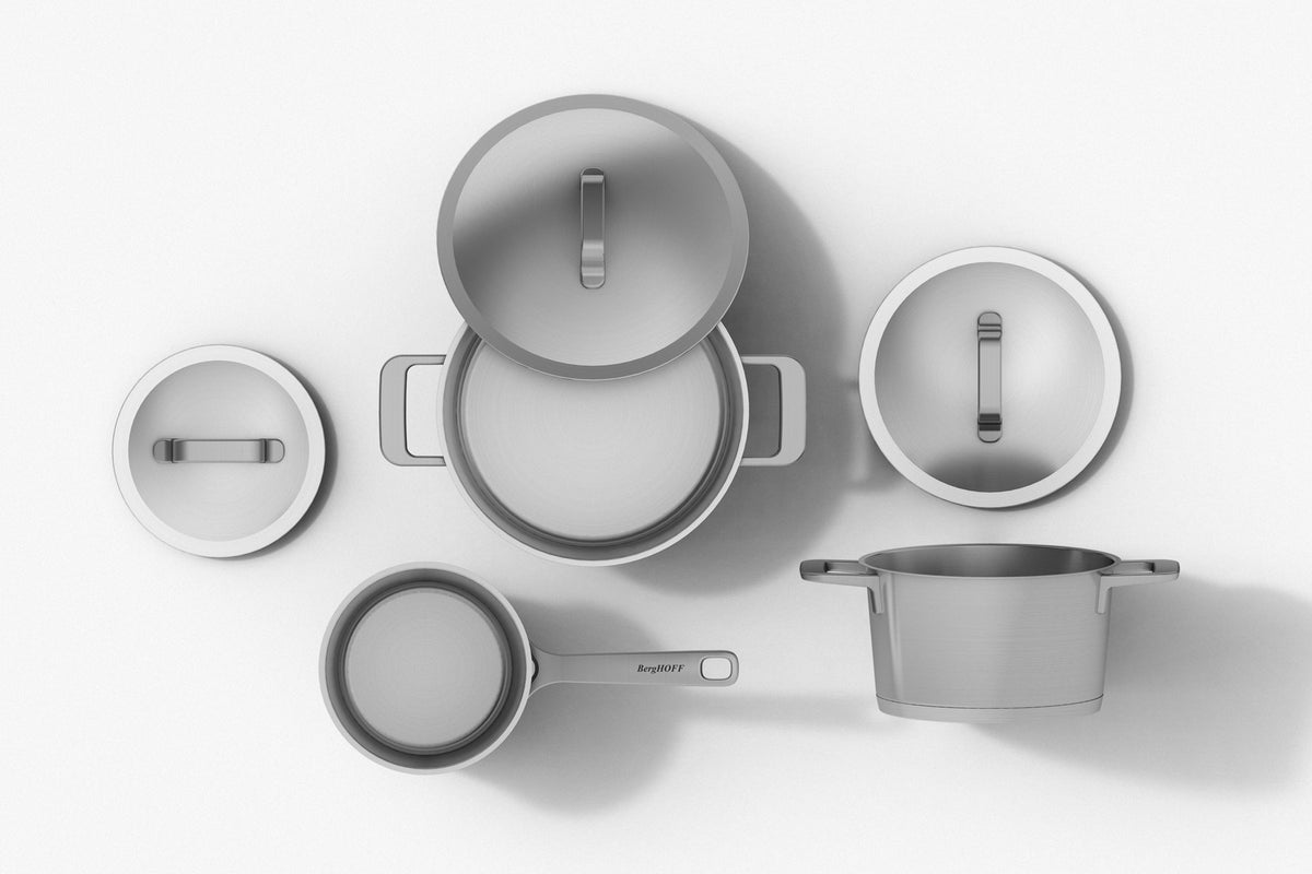 Meta 10-Piece Stainless Steel Cookware Set – 4