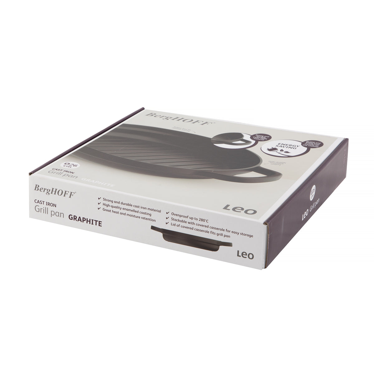 Graphite ketaus grilio keptuvė 26 cm – 3