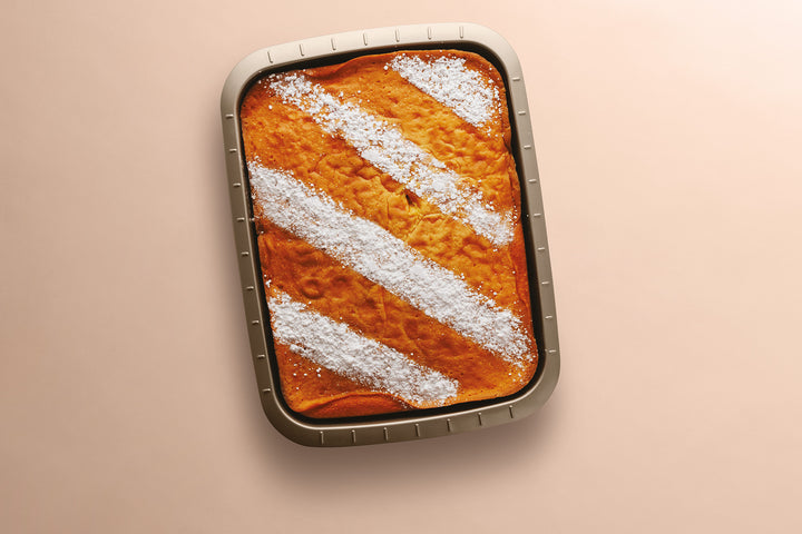BergHOFF Rectangular Cake Pan - Balance Series 34x25.5cm with Non-Stick Coating and Portion Grid Lines