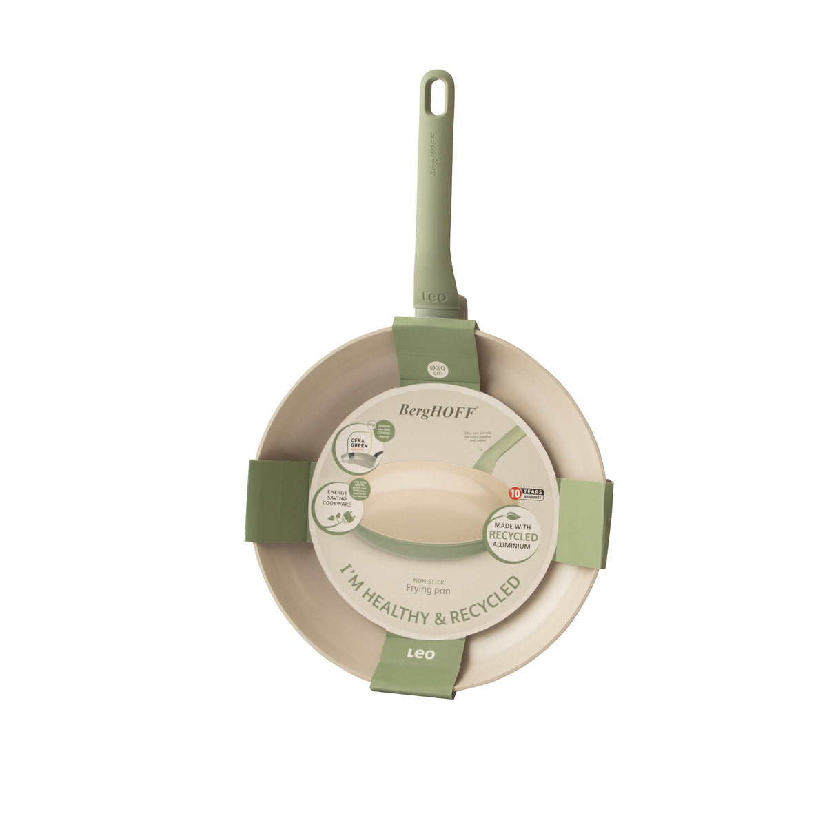 Balance neprideganti keptuvė 30 cm, Sage – 3