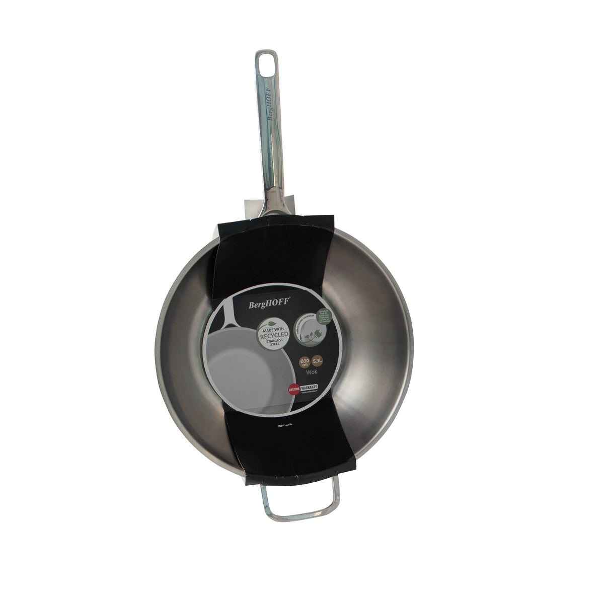 Helix nerūdijančio plieno wok keptuvė 30 cm – 3