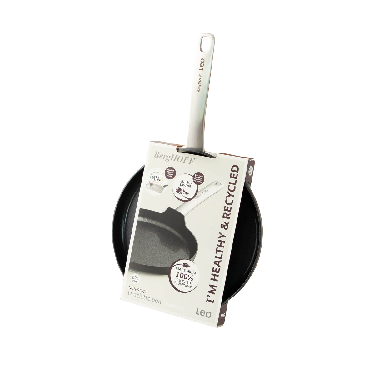 Graphite neprideganti omleto keptuvė 25 cm – 2