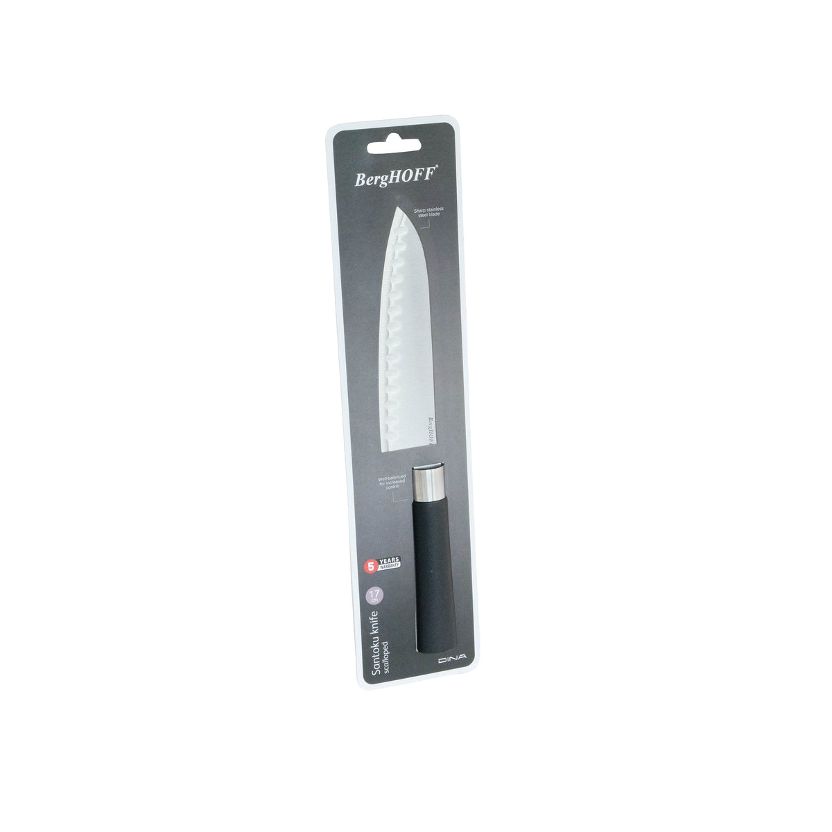 Codon santoku peilis su įdubimais ašmenyse 17 cm – 2