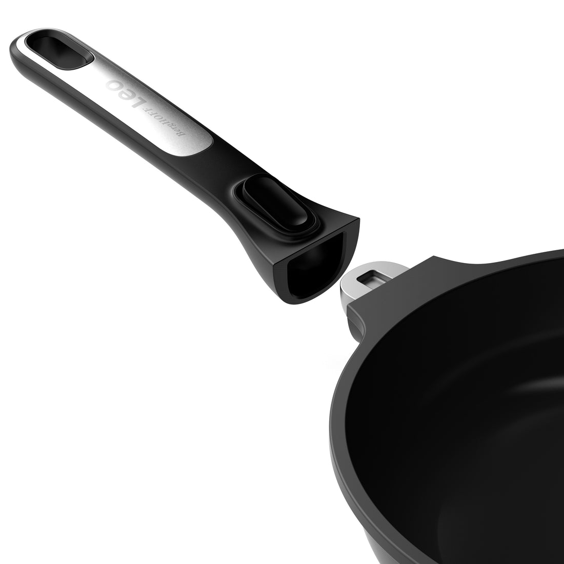 BergHOFF 24cm Frying Pan - Phantom Series with Ceramic Non-Stick & Detachable Oven-Safe Handle