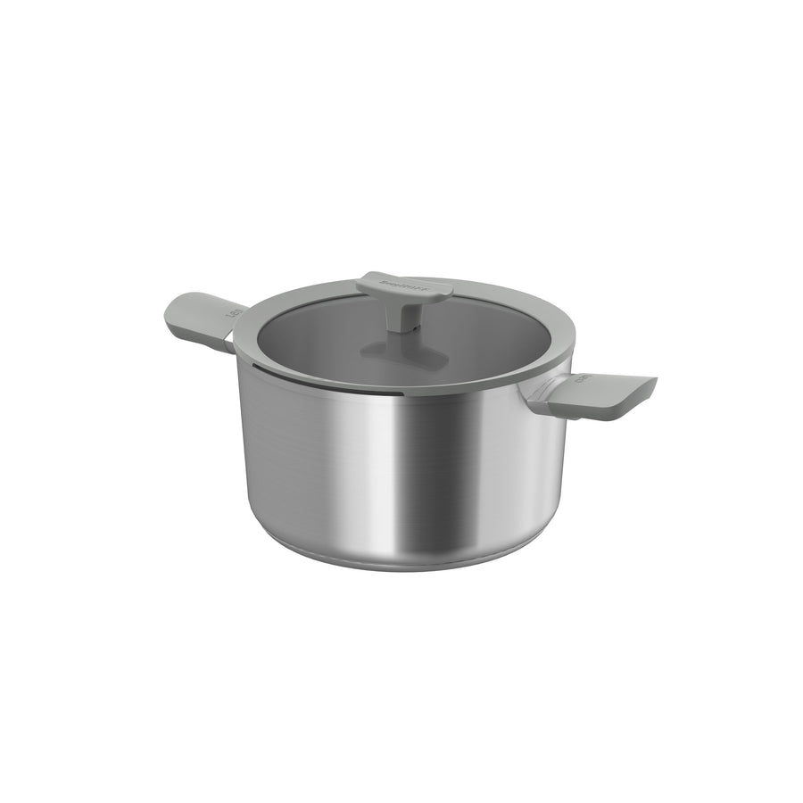 Balance nerūdijančio plieno puodas su dangčiu 24 cm, Moonmist