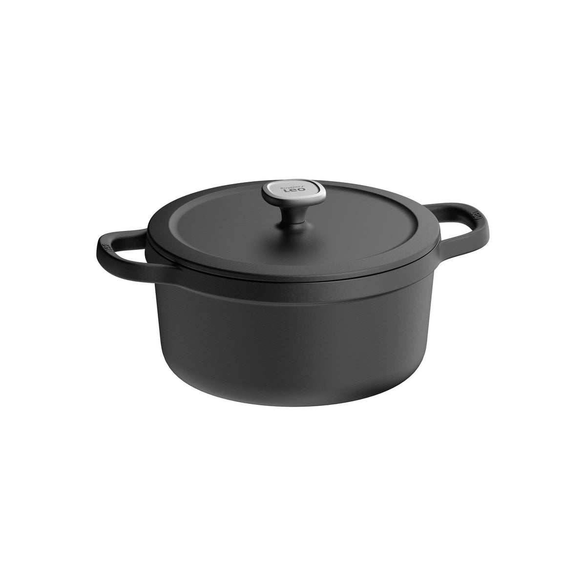 Graphite ketaus puodas su dangčiu 26 cm