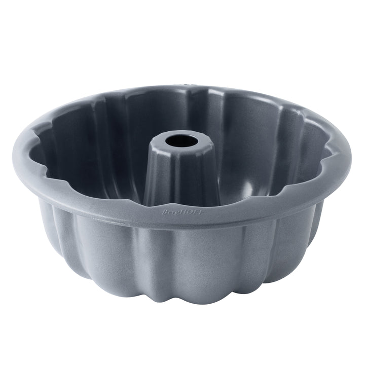 BergHOFF Fluted Cake Pan - Non-Stick Carbon Steel Bundt Pan with Even Heat Distribution