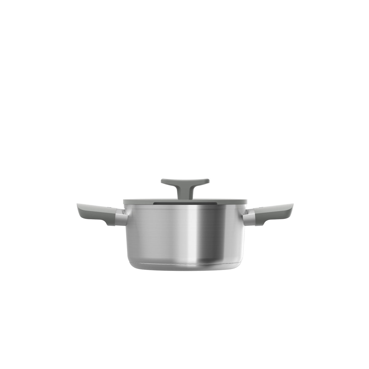 Balance низкая кастрюля из нержавеющей стали с крышкой 18 см, Moonmist – 4