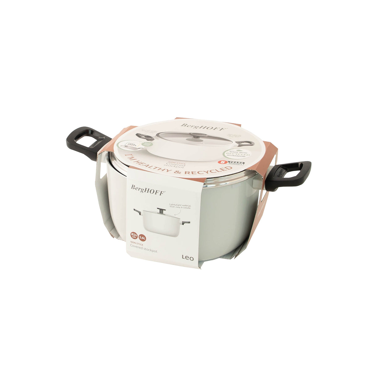 Glints nepridegantis puodas su dangčiu 24 cm, Spirit – 6